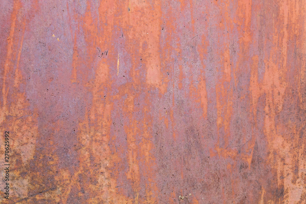 Reddish Old Weathered Rusty Metal Texture