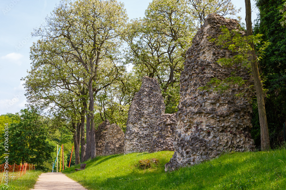 Mainz, die Römersteine im Zahlbachtal. 24.05.2019. Mainz, die Römersteine im Zahlbachtal. 24.05.2019.