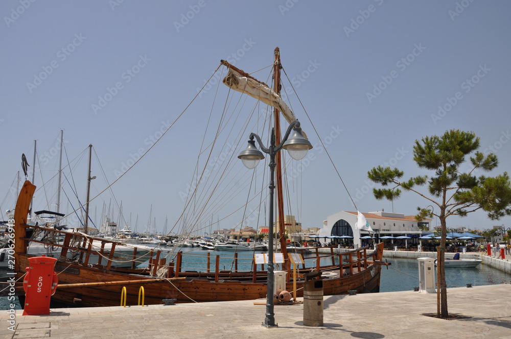The beautiful Limassol Marina in Cyprus