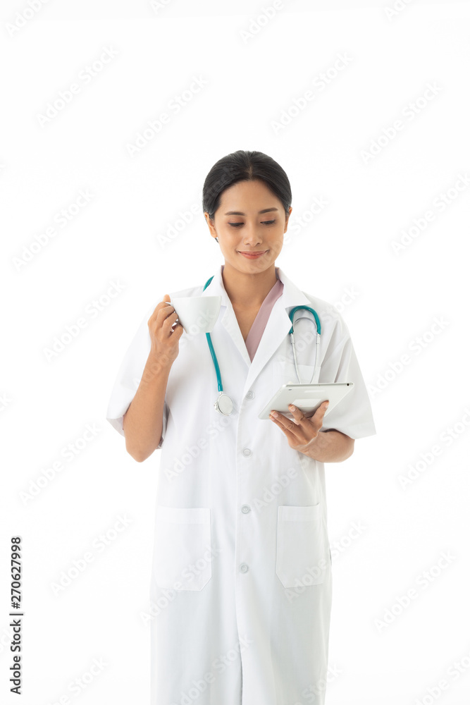 portrait of a female doctor