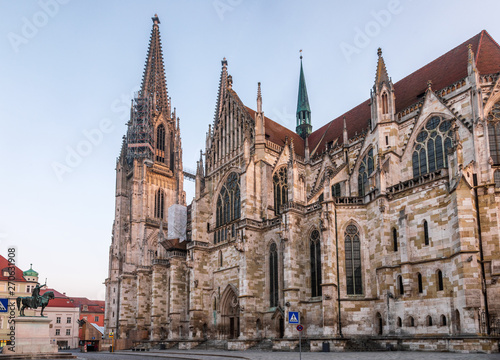 St. Peters Cathedral Regensburg Bavaria Germany