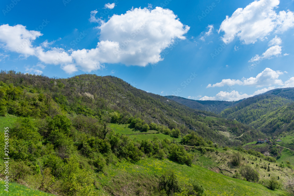 Mountain in Serbia ( serbian: Sokolska planina ) near the town of Krupanj. It belongs to the lower mountains, with the highest point of Rozanj (973 m). 