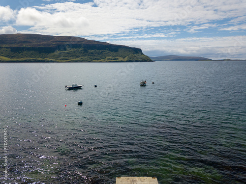 Isle of Skye Schottland aus der Luft photo