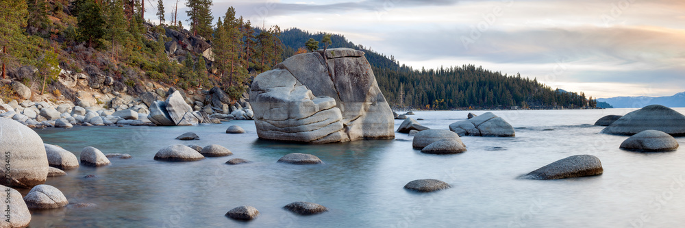 Bonsai Rock Lake Tahoe Stock Photo | Adobe Stock