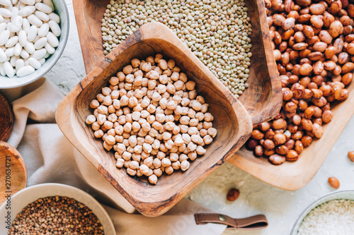 Dried beans and lentils