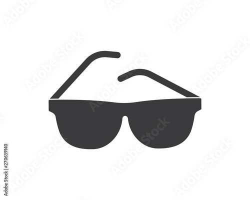 sunglasses logo icon vector illustration design