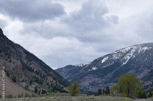 Sun Valley, Badger Canyon in Sawtooth Mountains National Forest Landscape panorama views from Trail Creek Road in Idaho. United States. © Jeremy