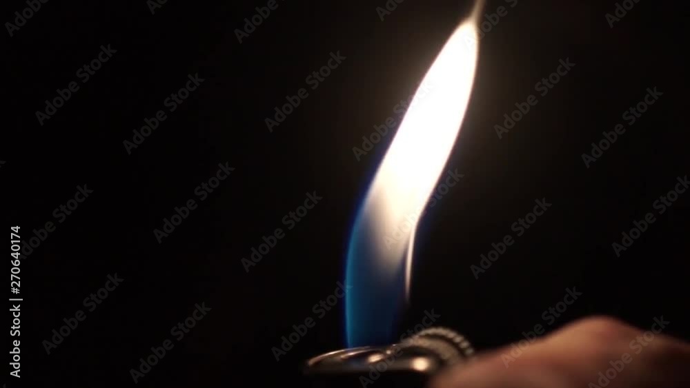 close up use a lighter in dark close up use a lighter in dark