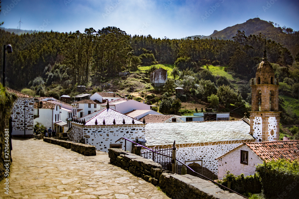 Fototapeta premium village Landscape in Spain