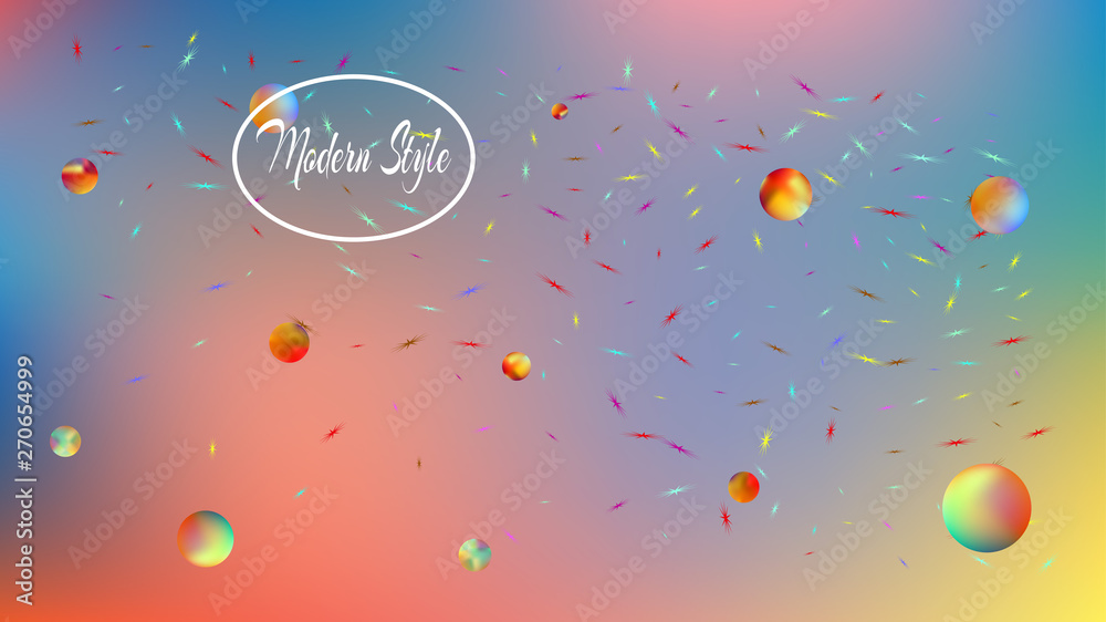 Obraz premium Creative abstract space background picture smooth.