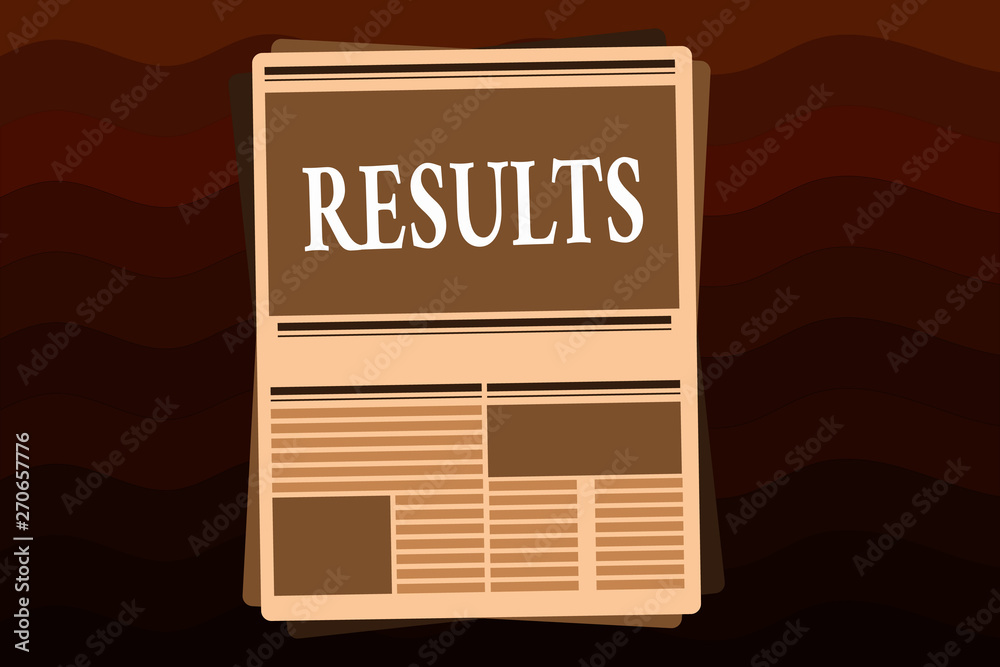 Handwriting text Results. Concept meaning Consequences outcomes produced by something Achievement development. Handwriting text Results. Concept meaning Consequences outcomes produced by something Achievement development.