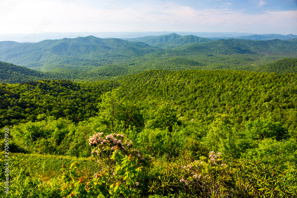 Blue Ridge Mountain Overlook