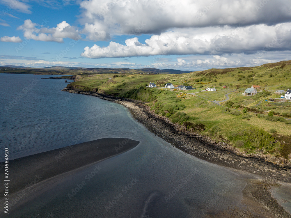 Luftbilder von Isle of Skye Schottland 