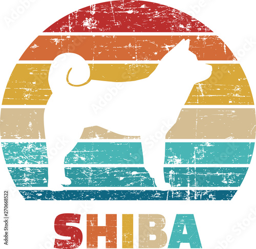 Shiba vintage color