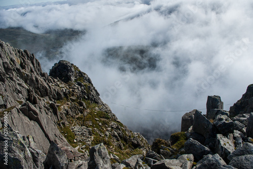 View from Tryfan, Snowdonia