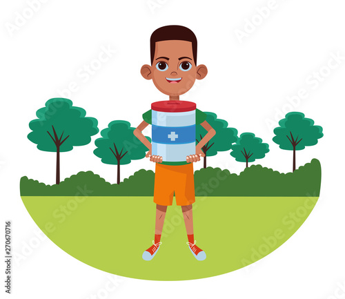 little kid avatar cartoon character