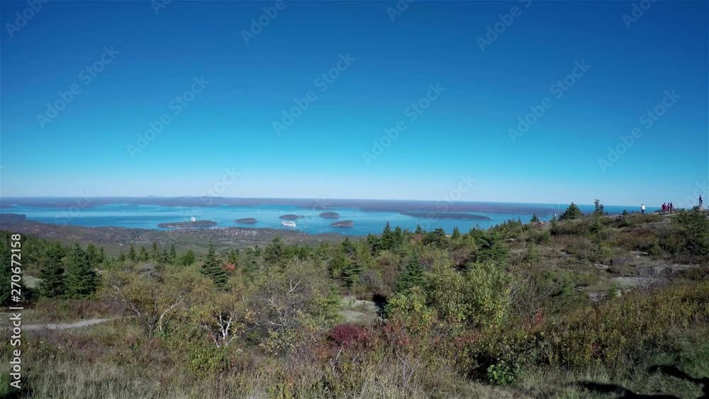 Time lapse from Cadillac Mountain in Acadia National Park Time lapse from Cadillac Mountain in Acadia National Park