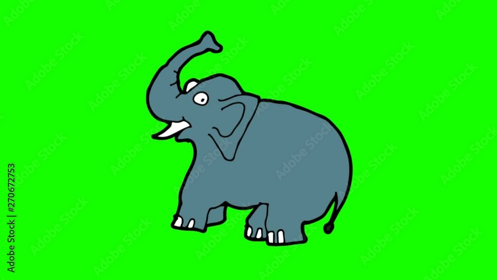 kids drawing green screen with theme of elephant kids drawing green screen with theme of elephant