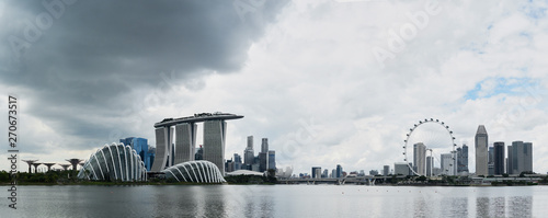 Singapore skyline photo