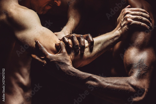 opposite,body,hands,art