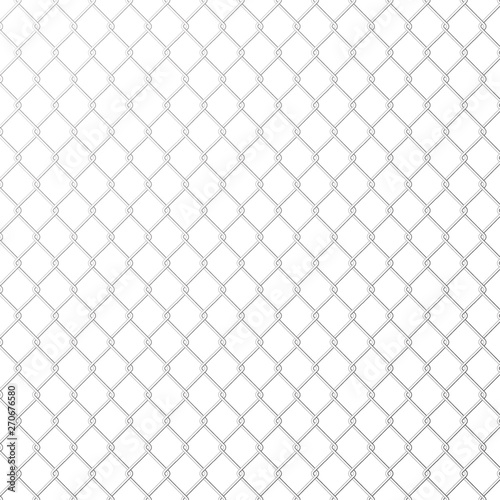 Wire mesh steel metal on white background. Vector illustration