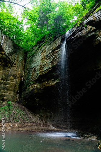waterfall in forest