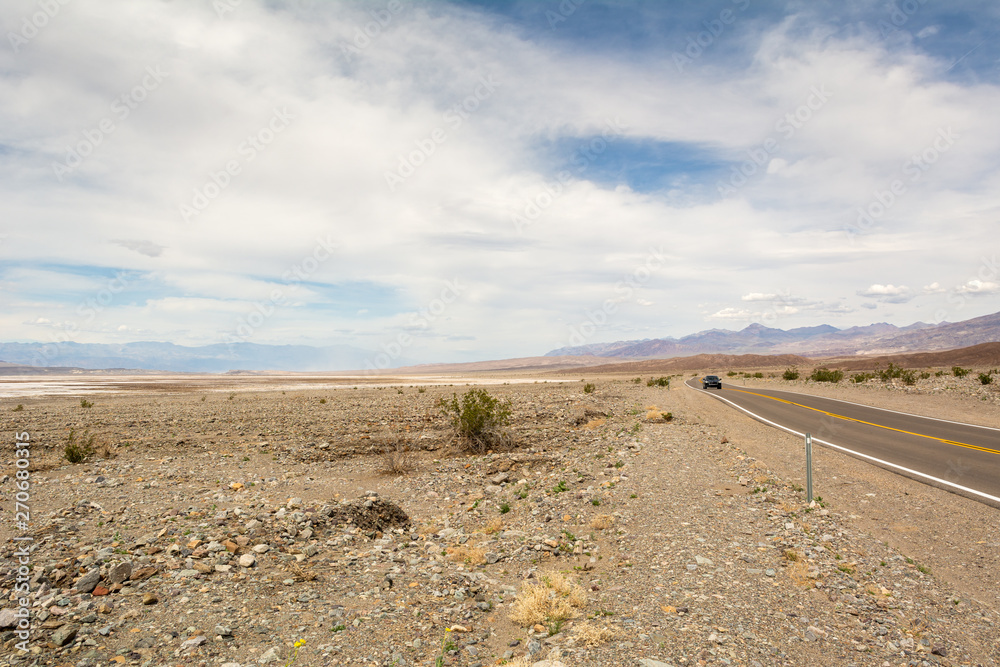 Desert landscape of Death Valley National Park in California. USA Desert landscape of Death Valley National Park in California. USA