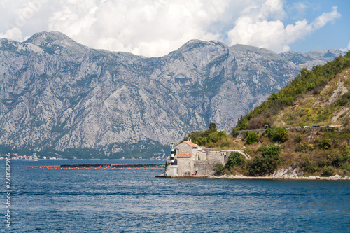 Lighthouse at Boka kotorska bay, Montenegro © Supercharger