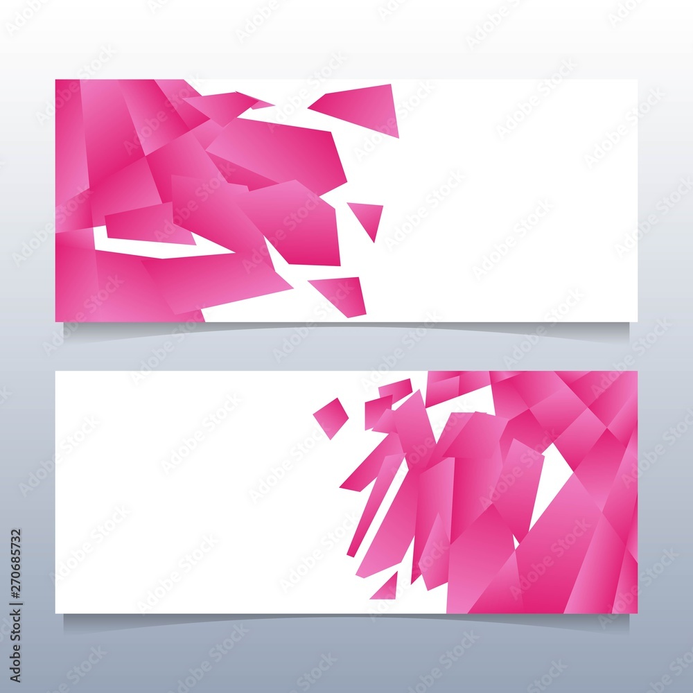 Fototapeta premium ABSTRACT COLORFUL BANNERS II