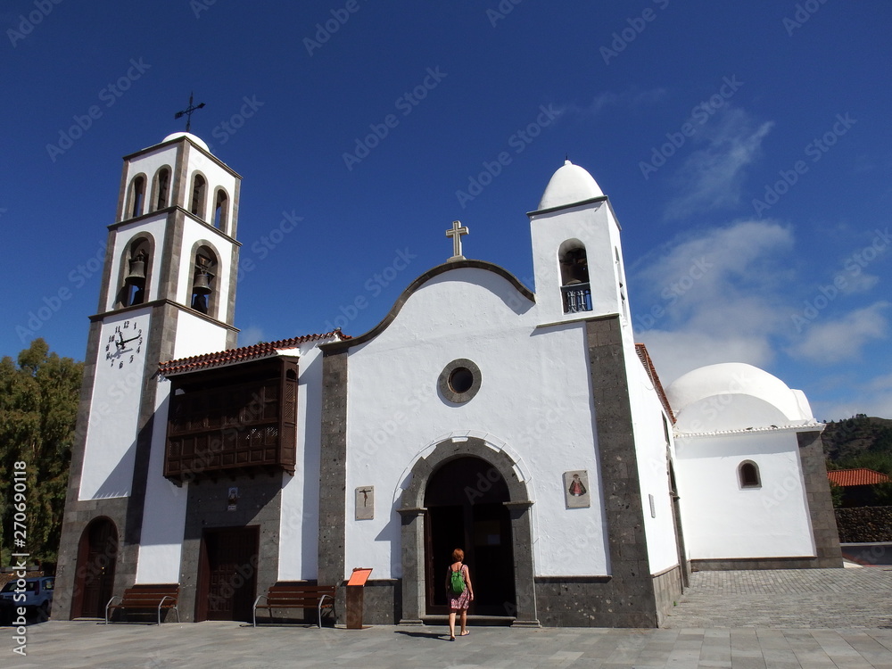 Eglise de Santiago del Teïde, Tenerife, Canaries, Espagne