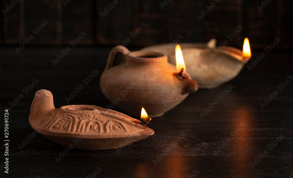 Handmade oil lamp deals