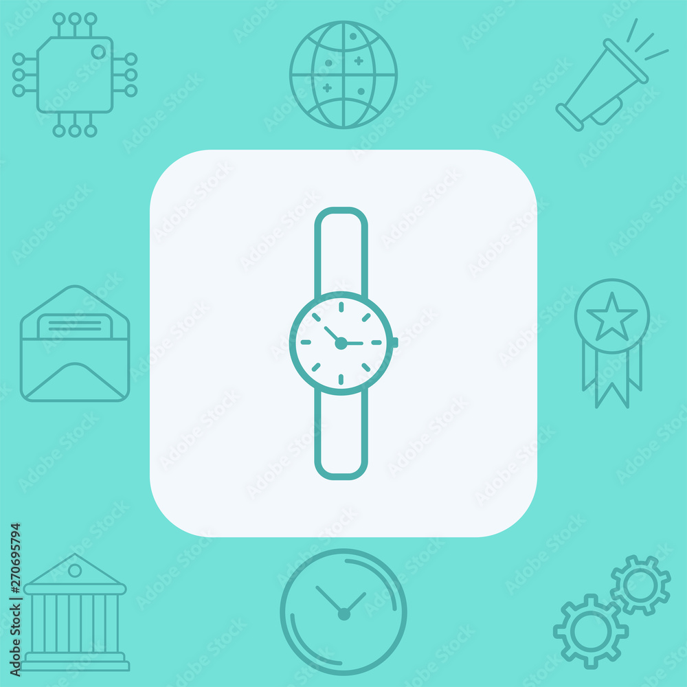 Watch vector icon sign symbol Watch vector icon sign symbol
