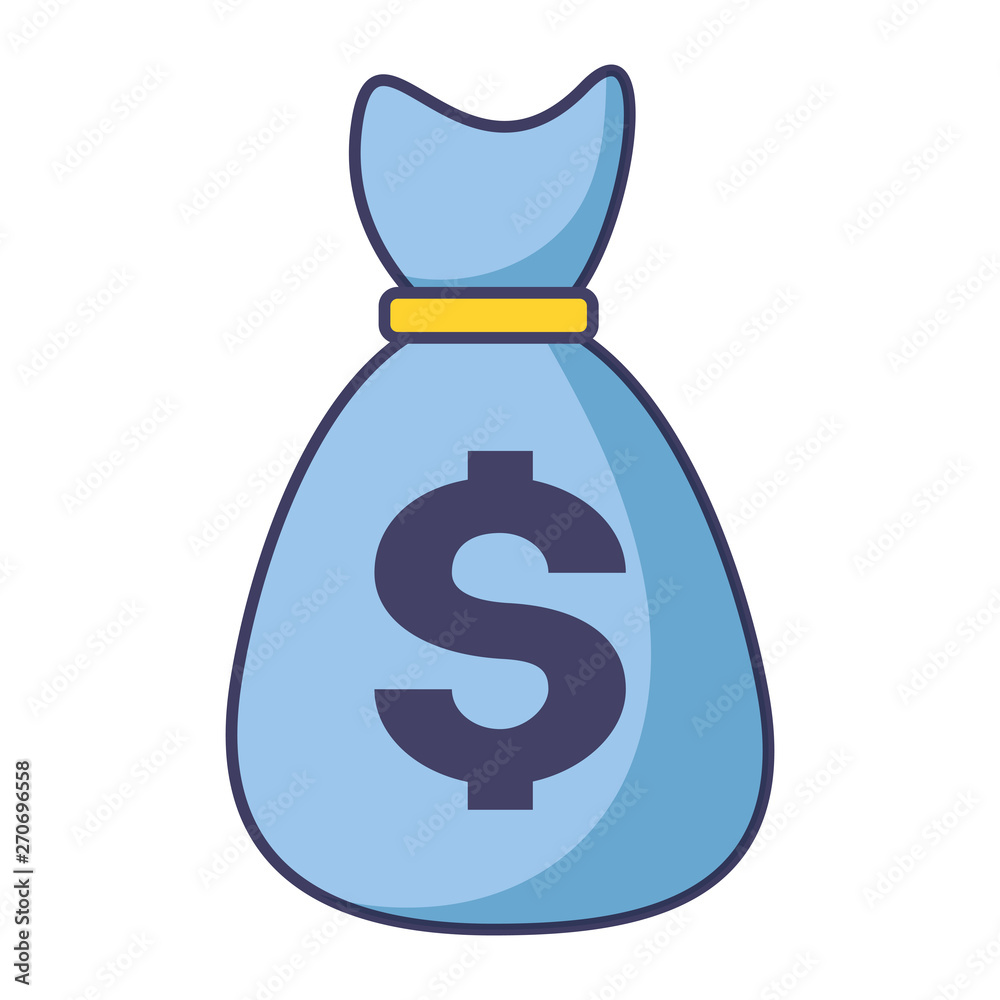 money bag dollar money bag dollar