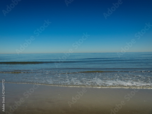 Beautiful beach in day time