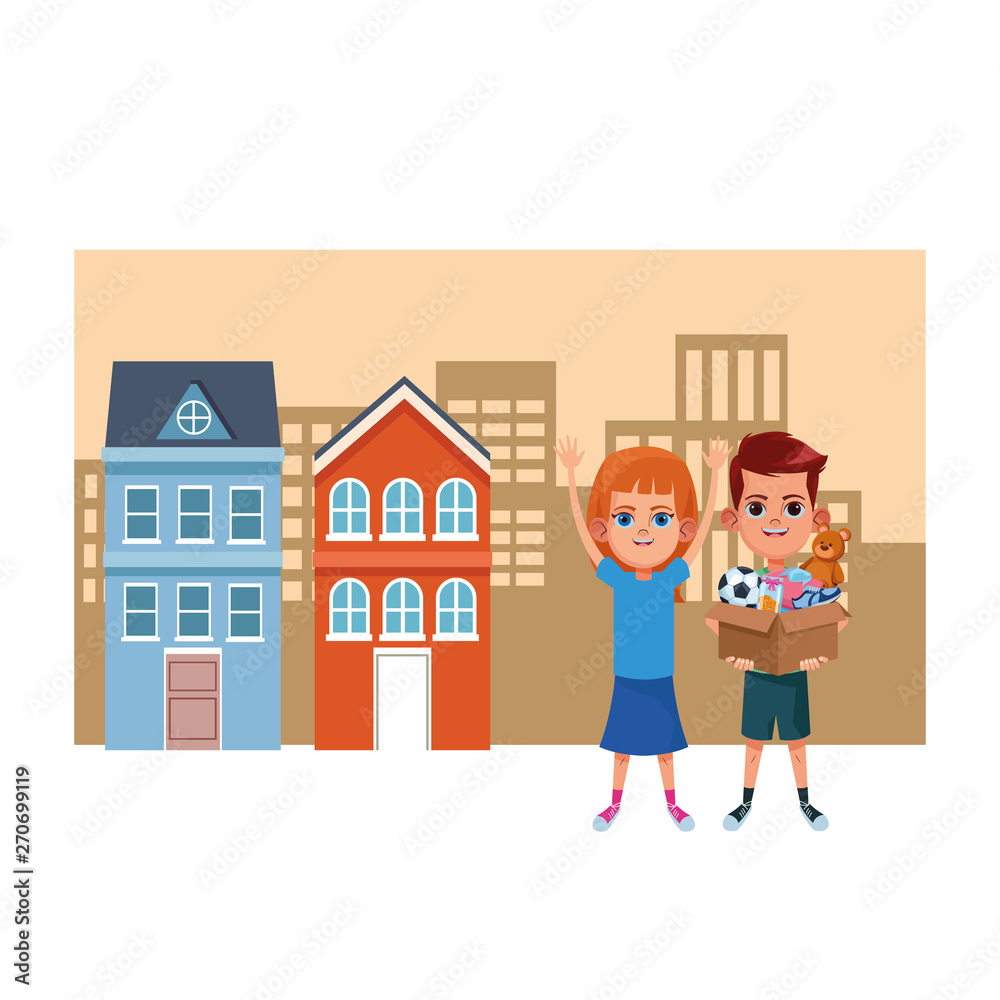young kids avatar carton character young kids avatar carton character