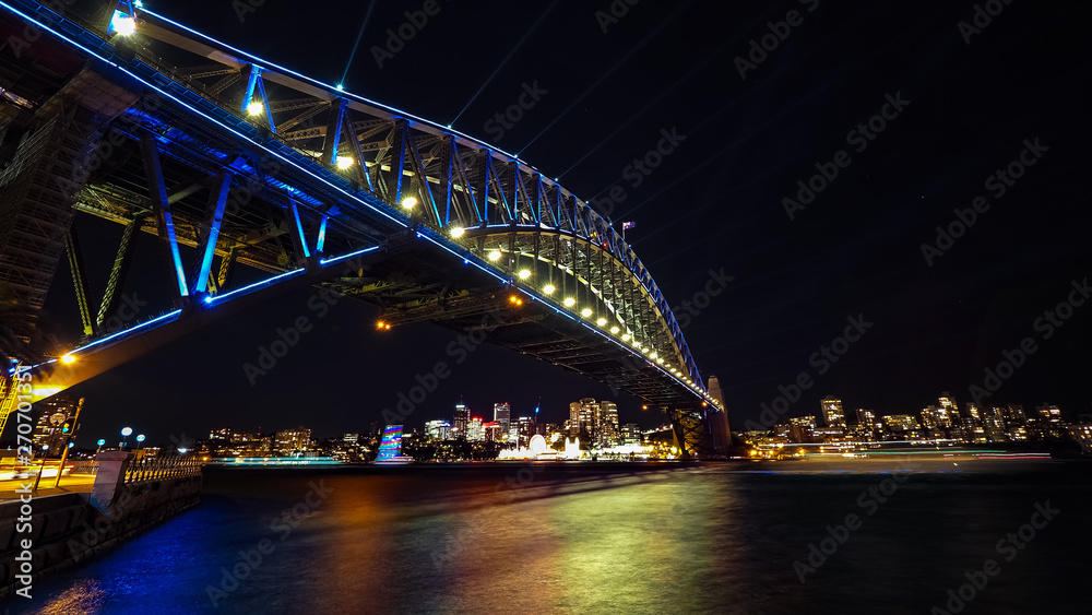 Sydney Harbour Bridge - Vivid 2019