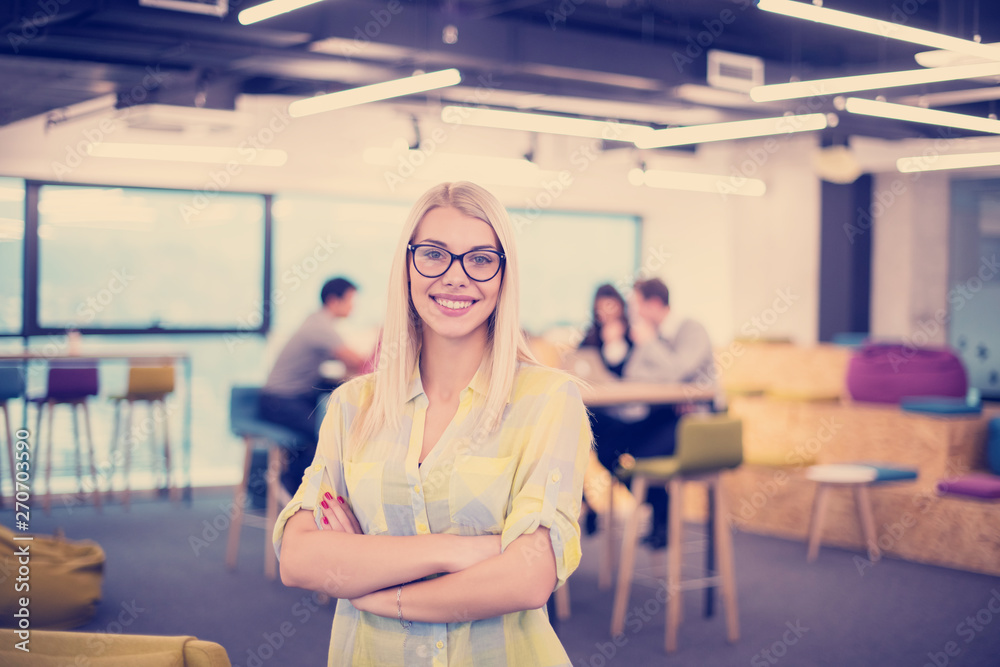 Portrait of blonde Businesswoman Portrait of blonde Businesswoman