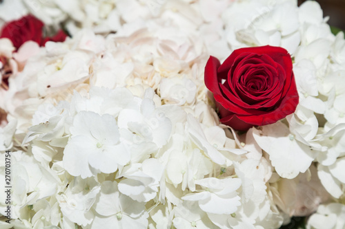 Decor  flower arrangement for social event - wedding © gonzalocalle