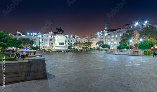 Lima downtown photo
