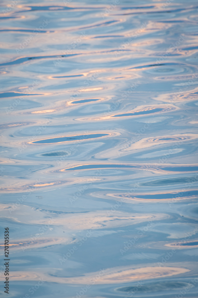 Water wave pattern with reflections Water wave pattern with reflections