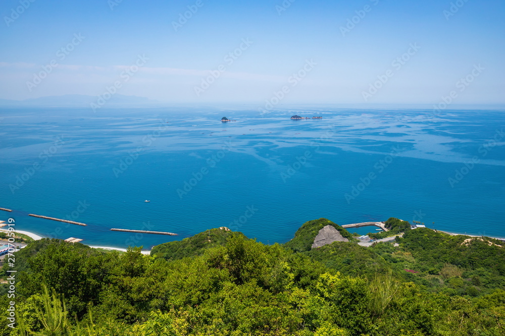 Small islands in the seto inland sea ,Shikoku,Japan