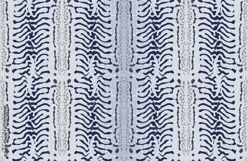 Mackerel skin pattern texture repeating seamless monochrome . Vector  Texture animal skin. Fashionable print. Fashion and stylish background