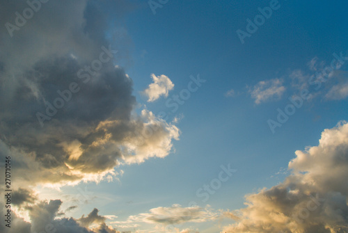 Wallpaper Mural beautiful blue sky with clouds background.Sky clouds. Sky with clouds. Torontodigital.ca