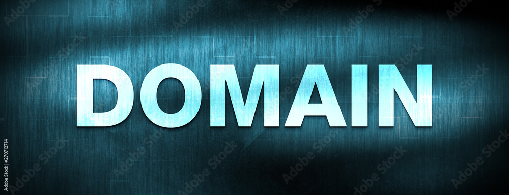 Domain abstract blue banner background Domain abstract blue banner background