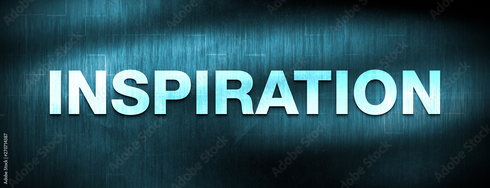 Inspiration abstract blue banner background Inspiration abstract blue banner background