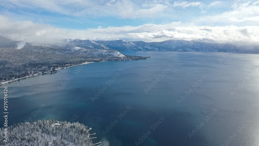 Lake Tahoe Winter Snow