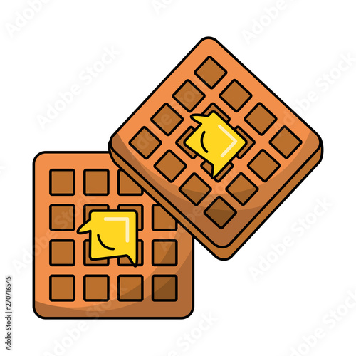 Breakfast morning food cartoons