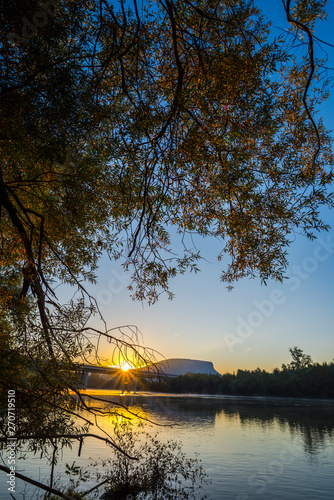 Morning on the river