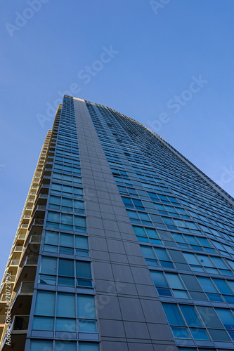 Tall Building at a Steep angle