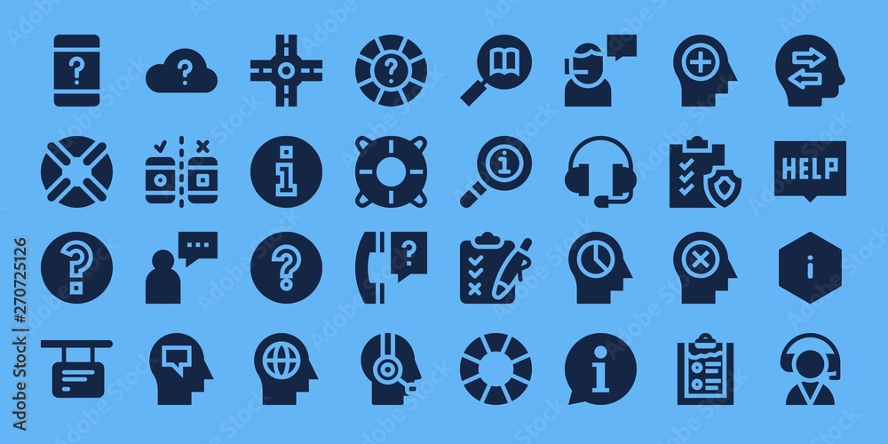question icon set question icon set